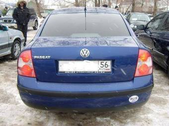 2001 Volkswagen Passat Pictures