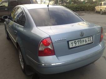 2001 Volkswagen Passat Pictures