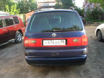 2001 Volkswagen Sharan Images