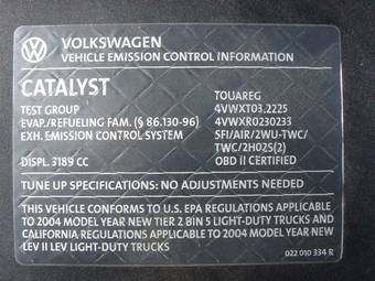 2004 Volkswagen Touareg For Sale