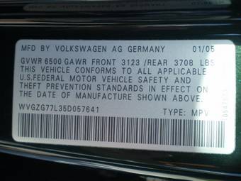 2005 Volkswagen Touareg Photos