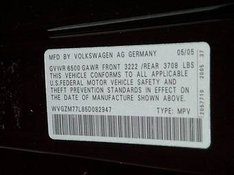 2005 Volkswagen Touareg Pictures