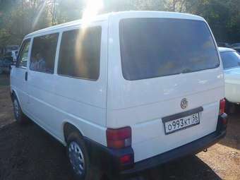 2000 Volkswagen Transporter Pictures