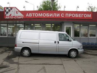 2001 Volkswagen Transporter Pictures