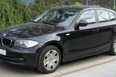 BMW 1 Series Hatchback 5dr (E87 LCI, facelift 2007) 118i (143 Hp) 2007 - 2011