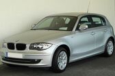 BMW 1 Series Hatchback 5dr (E87 LCI, facelift 2007) 118i (143 Hp) 2007 - 2011