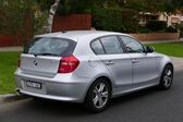 BMW 1 Series Hatchback 5dr (E87 LCI, facelift 2007) 118i (143 Hp) 2007 - 2011