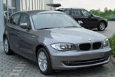 BMW 1 Series Hatchback 5dr (E87 LCI, facelift 2007) 118i (143 Hp) 2007 - 2011