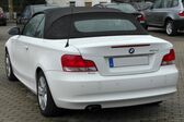 BMW 1 Series Convertible (E88) 120d (177 Hp) 2008 - 2011