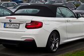 BMW 2 Series Convertible (F23) 220i (184 Hp) 2015 - 2016