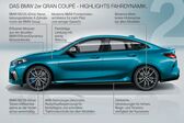 BMW 2 Series Gran Coupe (F44) 216d (116 Hp) Steptronic 2020 - present