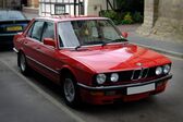 BMW 5 Series (E28) 520i (125 Hp) 1981 - 1987