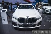 BMW 7 Series (G11 LCI, facelift 2019) 730d (265 Hp) xDrive Steptronic 2019 - 2020