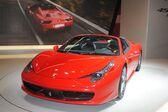 Ferrari 458 Spider 4.5 V8 (570 Hp) 2011 - 2015