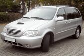 Kia Carnival I (UP/GQ, facelift 2001) 2.5i V6 (150 Hp) 2001 - 2006