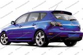 Mazda 3 I Hatchback (BK) 2.0i (150 Hp) 2003 - 2006