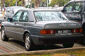Mercedes-Benz 190 (W201) D 2.5 Turbo (122 Hp) Automatic 1988 - 1993
