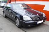 Mercedes-Benz CL (C140) CL 600 V12 (394 Hp) Automatic 1996 - 1998