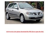 Nissan Almera II Hatchback (N16) 1.5 (90 Hp) 2000 - 2002