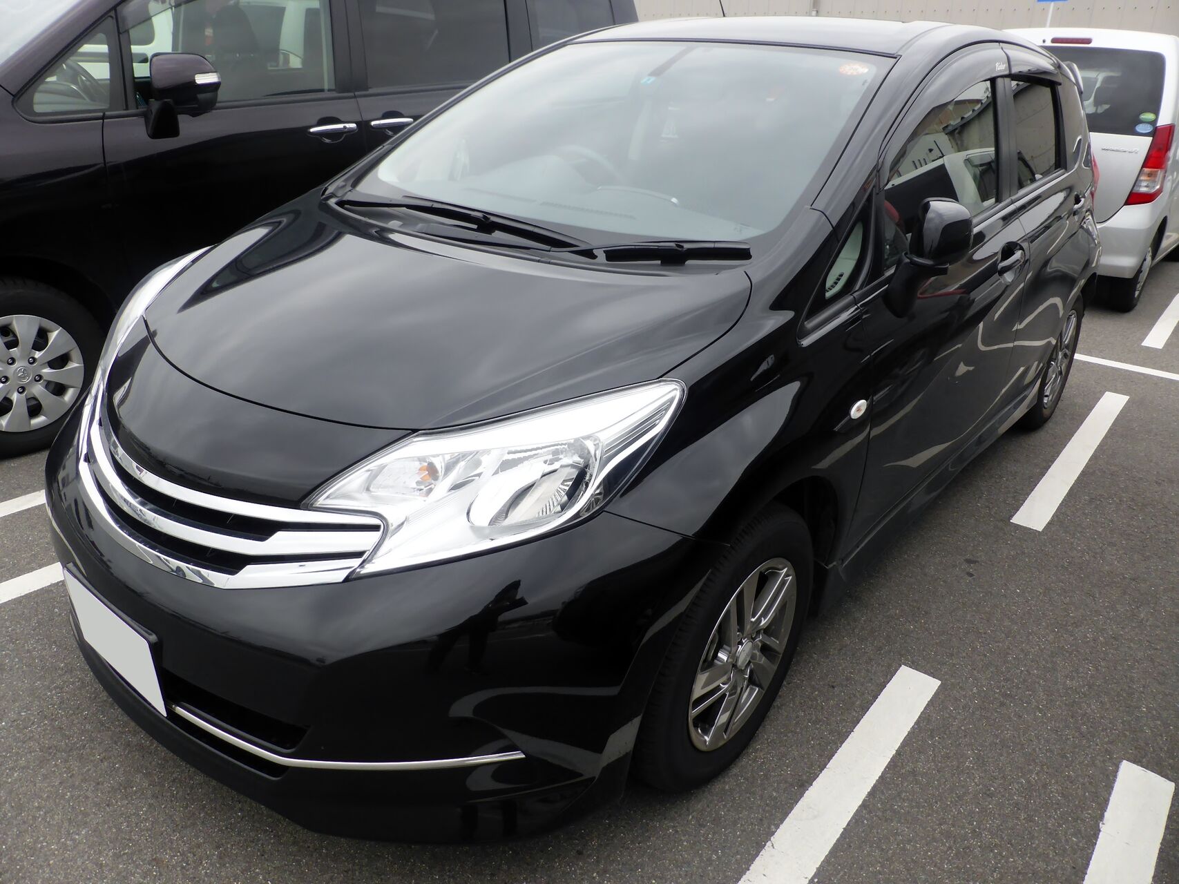 Zerbino In Gomma Per Nissan Note II E12 (2012-2016) – Tappetino Auto Con Bordo Alto 15 Mm, Antiscivolo, A Coppa, Antifango