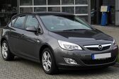 Opel Astra J 1.4 Turbo (140 Hp) ecoFLEX LPG 2009 - 2012