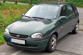 Opel Corsa B (facelift 1997) 1.2i 16V (65 Hp) 1998 - 2000