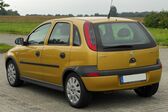 Opel Corsa C 1.7 DTI 16V (75 Hp) 2000 - 2003