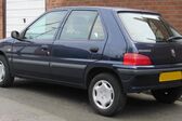 Peugeot 106 II (1) 1.4i (75 Hp) Automatic 1996 - 2000