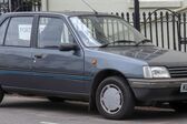 Peugeot 205 I (20A/C, facelift 1987) 1.1 (54 Hp) 1987 - 1990