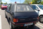 Peugeot 205 I Cabrio (741B,20D) 1.9 CTI (102 Hp) 1987 - 1994