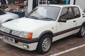 Peugeot 205 I (741A/C) 1.6 Aut. (72 Hp) 1987 - 1987