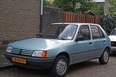 Peugeot 205 I (741A/C) 1.1 (49 Hp) 1986 - 1987