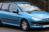 Peugeot 206 SW 1.4i 16V (90 Hp) 2002 - 2007