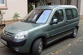 Peugeot Partner I (Phase II, 2002) 1.6 (109 Hp) 2002 - 2008