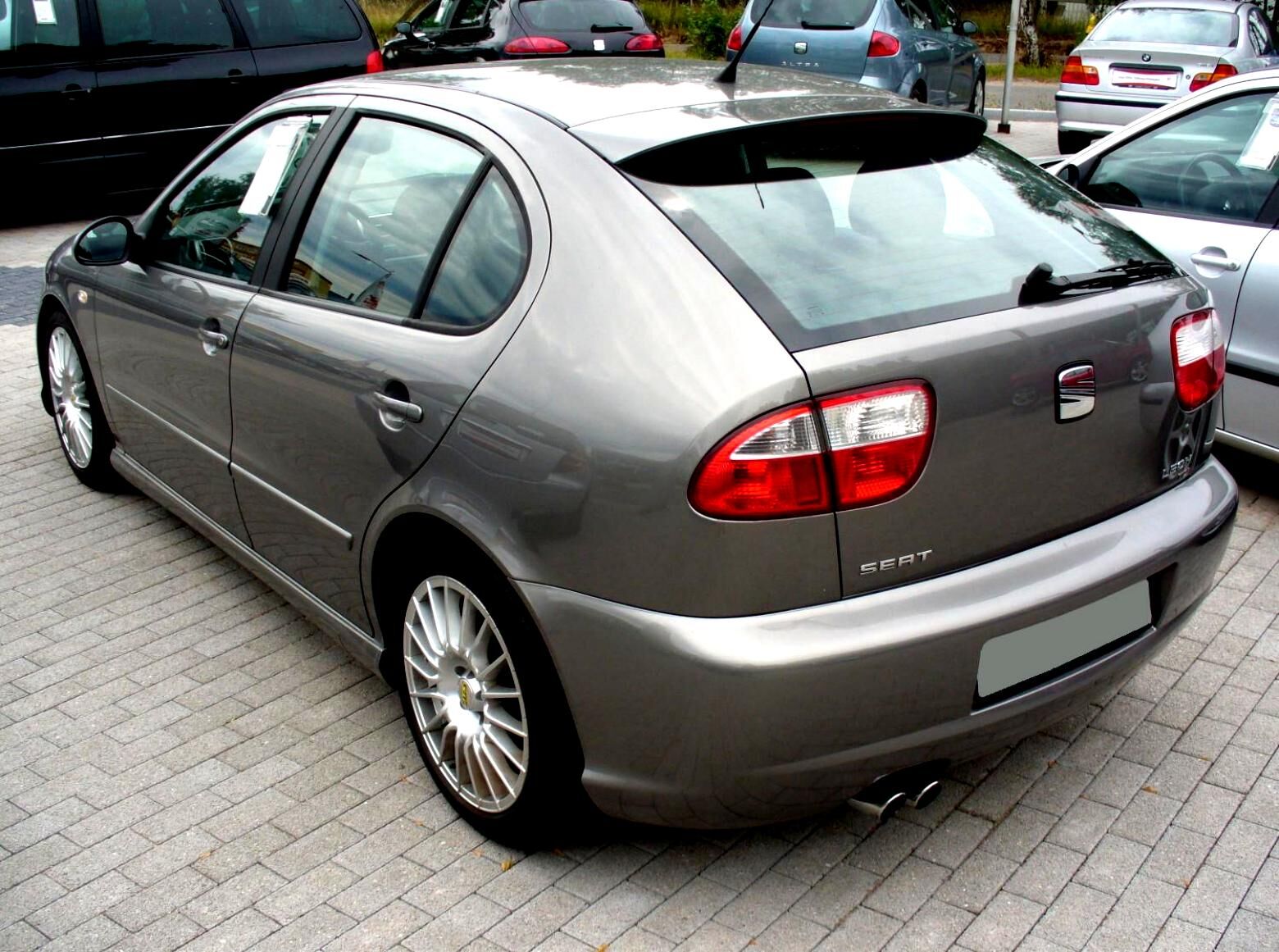 1998-2005 Seat Leon I (1M) 1.8 T 20V (180 Hp)  Technical specs, data, fuel  consumption, Dimensions