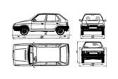 Skoda Favorit (781) 1.3 135 (781) (58 Hp) 1991 - 1995