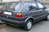 Volkswagen Golf II (5-door, facelift 1987) 1.6 TD (80 Hp) 1989 - 1991