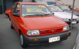 1989 Mazda Ford Festiva