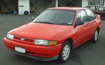 1991 Mazda Ford Laser Coupe